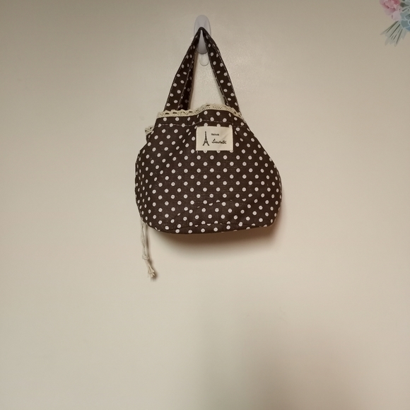 Small brown polka-dot lunch - Picture 3 of 5